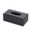 Stylish PU Leather Tissue Dispenser Portable Accessory-Black 1
