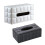 Stylish PU Leather Tissue Dispenser Portable Accessory-Black 2