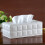 Stylish PU Leather Tissue Dispenser Portable Accessory-Black 7