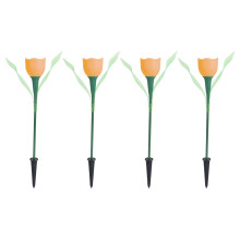 Solarbetriebene Tulpen-Gartenleuchten, dekorative Solar-Wegeleuchten, verleihen Sie Ihrem Garten mit unserer wasserdichten Solar-Außenbeleuchtung