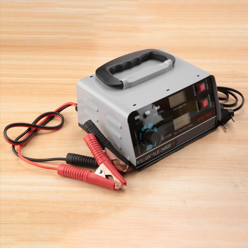400W 30A 12V/24V Automatic Car Battery Charger Smart Pulse Repair Boat 4852424134221