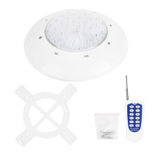 Luce per piscina RGB, luce LED subacquea impermeabile IP68, montaggio a parete, tecnologia del corpo in resina termica, sette colori, elevata