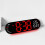 Digital Alarm Clock With Temperature Display And Volumes-Blue 6