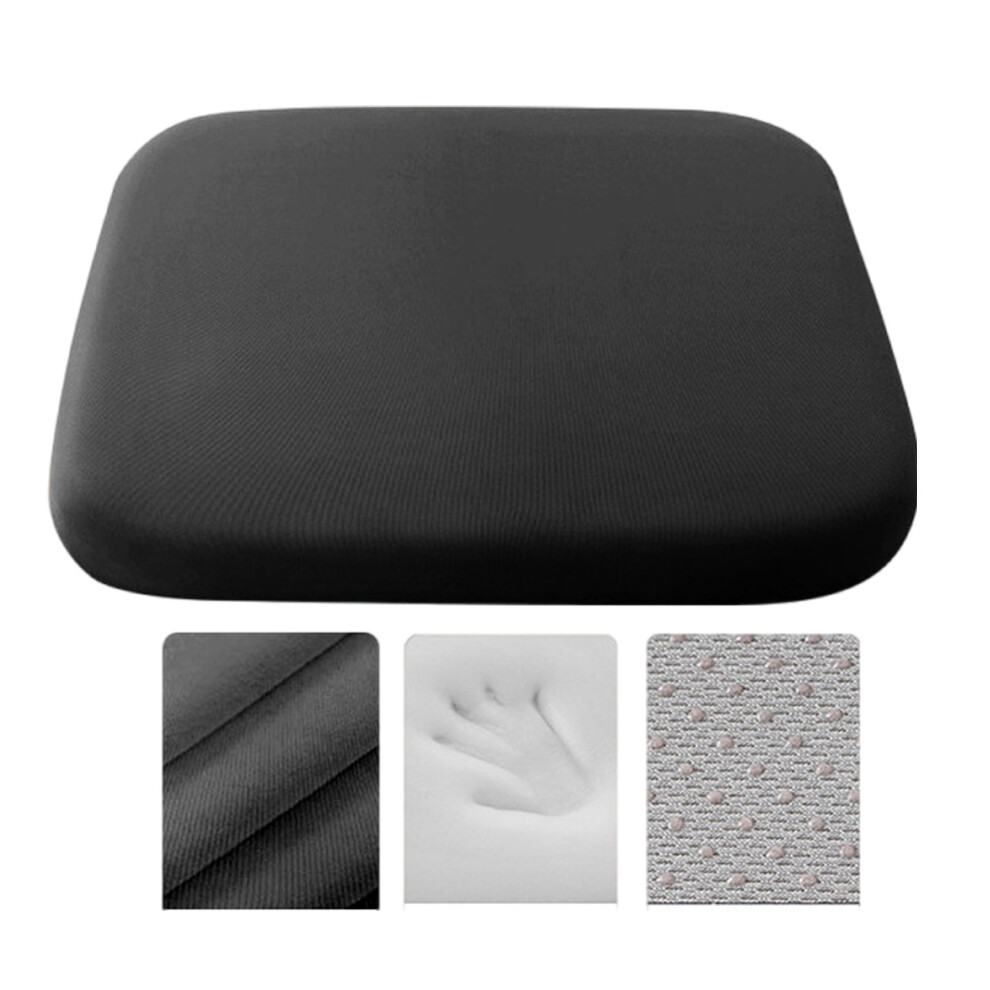 Ergonomic Memory Foam Cushions Chair Pad Relieves-Black