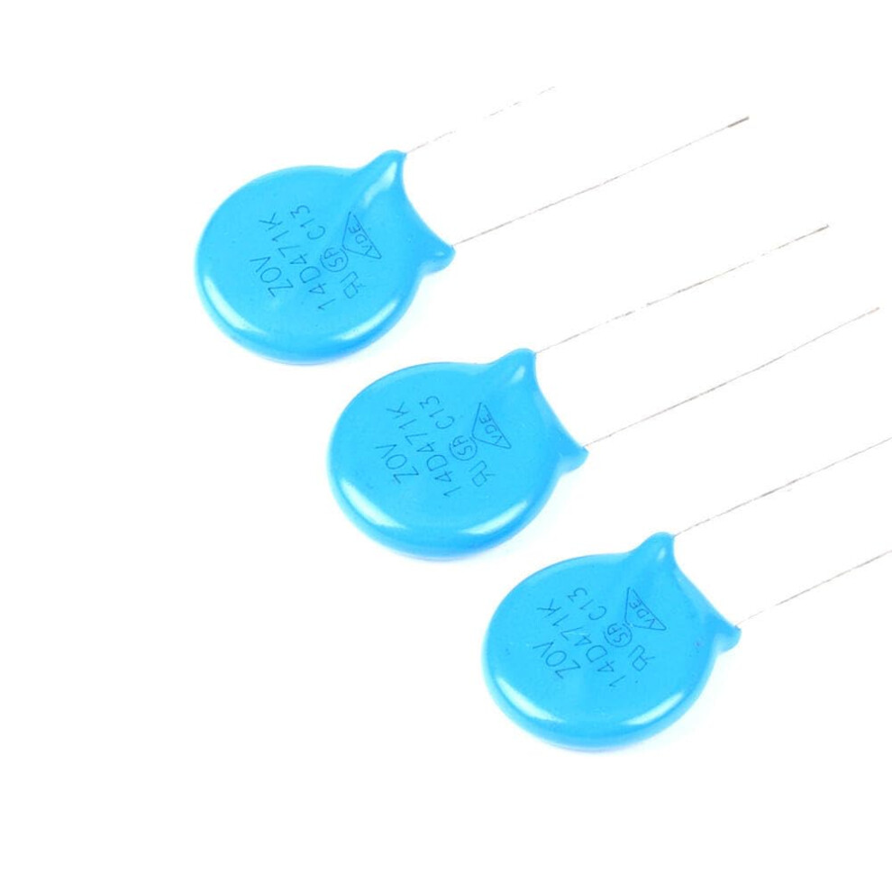 Varistors 14D471k 14D471k 14D471 470V Metal Voltage Dependent Resistor Vdr Vsr Pack Of 100 9119770434296