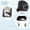 Ironing Board Holder Wall Mounted Rack with Hooks, Heat Resistant Space Saving Laundry Room Storage 2