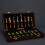 Folding Metal Chess Box with Metal Chess Pieces Ref: 4447 5