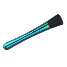 Stainless Steel Cocktail Muddler with Ergonomic Grip for Mojito and Drink Mixing, Multicolor 20.5cm