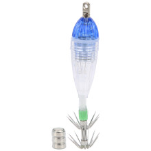 Ami per calamari luminosi a LED, luci subacquee per la pesca, esche artificiali per calamari, attrezzatura per la pesca notturna, esche portatili per