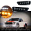 für Ford Ranger 2017-2019 Frontstoßstangenblenden L+R LED-Tagfahrlicht mit Blinker 3