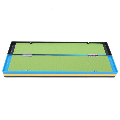 Χαλί γκολφ Putting Green με σύστημα επιστροφής μπάλας, φορητό συμπαγές χαλί εξάσκησης 2