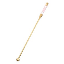 stainless steel pink reusable stirring stick 19X1X1CM