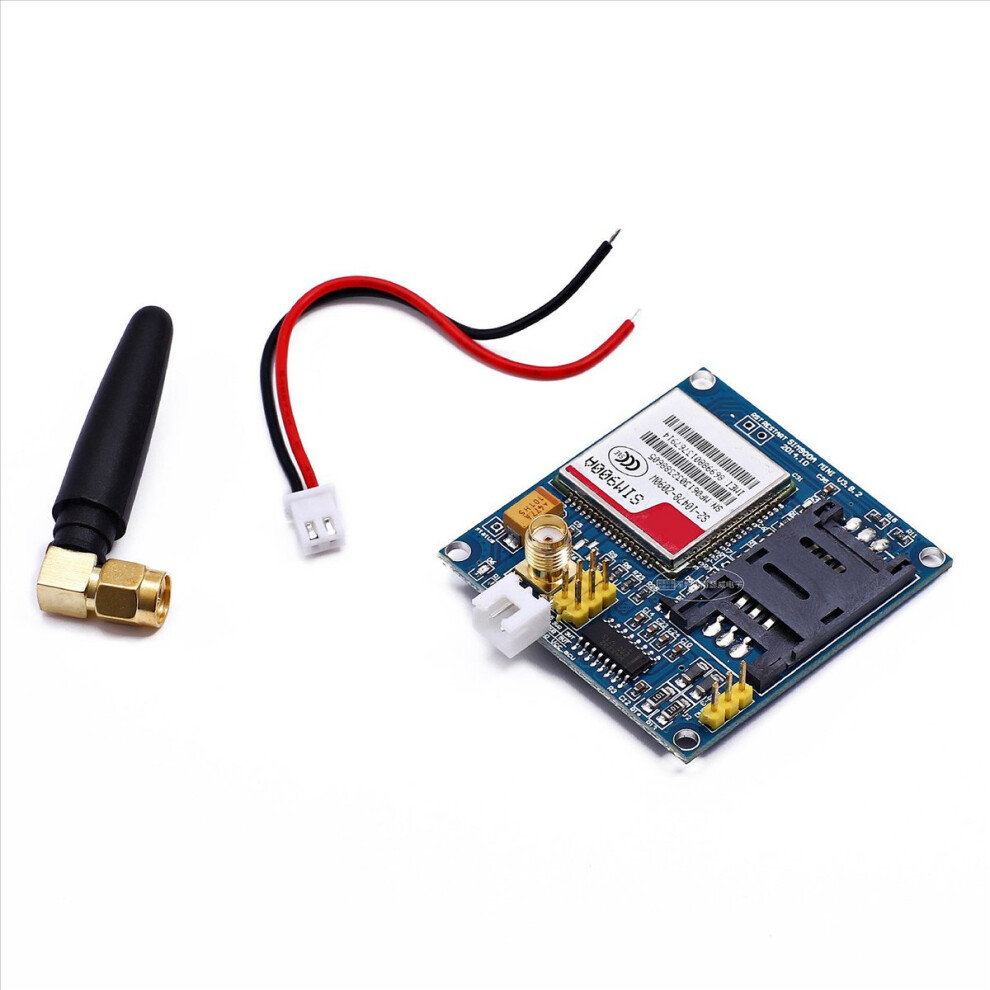 Sim900a Mini Wireless Data Transfer Module / Sms Development Board Gsm 4852424138311