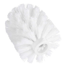 Toilet Brush Head Replacement Plastic Diameter 7.5 cm White