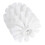 Toilet Brush Head Replacement Plastic Diameter 7.5 cm White 1