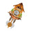 User Friendly Wood Cuckoo Wall Clock With Precise-  Style B 1