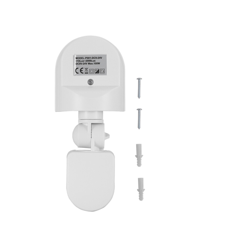 Adjustable Automatic Infrared Motion Sensor, Pir Movement Detector For Stairways Garages 9420858816928
