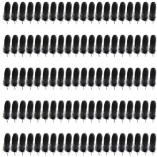 Natural Craft Feather Decoration For Craft-Black big floating