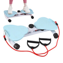 Abdominal Training Board – Core Workout Board Silent Fitness Equipment, Home Exercise Equipment for Men and Women, Sky Blue