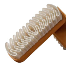 Suede Shoe Brush with Soft Bristles and Eraser for Gentle Suede Care, Ergonomic Grip