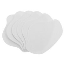 6pcs SelfAdhesive Shoe Heel Patches for Sneakers and Sports Shoes, White Heel Patch Kit