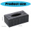 Practical Sturdy PU Leather Tissue Holder Enhancing Any-White 4