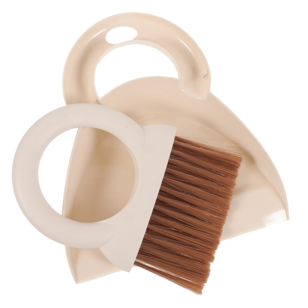Mini Broom And Dustpan Set For Desktop And Keyboard Cleaning, Compact Multifunction Brush Kit 9339159867334
