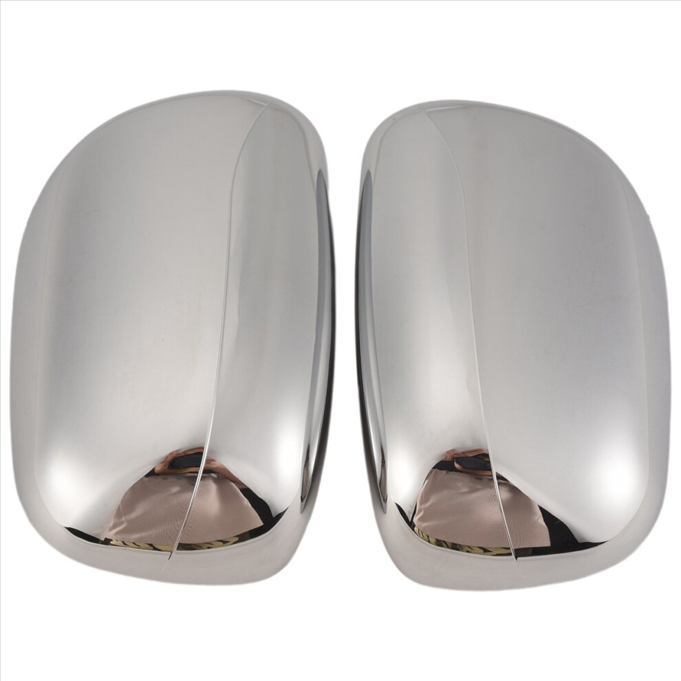Car Side Door Rear View Mirror Cover For 2001 Vios 2003 Probox Succeed Silver 4852424130131