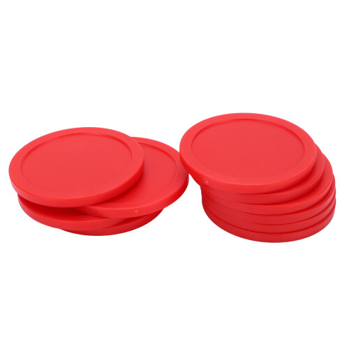 Professional Performance, Replacement Pucks For Multi-functional Game Tables, Durable Plastic With Smooth Surface, Heavy Weight Pucks, Ideal For