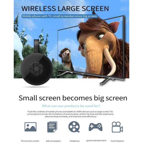 Δέκτης G2Screen Mirroring για απρόσκοπτη ψυχαγωγία, απολαύστε streaming 1080P και WiFi υψηλής 1