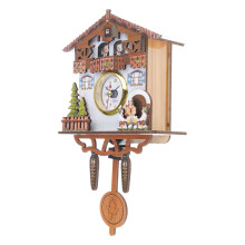 Classical Wood Cuckoo Clock Elegant Wall Clock-  Style D