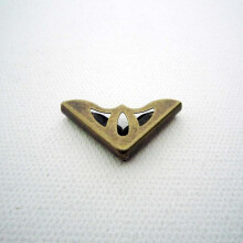 24pcs Antique Brass Metal Corner Guards with Bronze Finish for Books, Albums, Scrapbooking