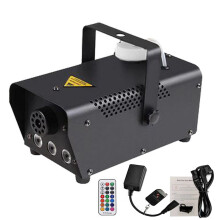Nebelmaschine mit 3 Farben und Einzelschalter, sichere und langlebige LED-Nebelmaschine für Indoor-Veranstaltungen, Magic Ball Fogger mit drahtloser