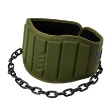 Dip Belt, Weight Lifting Chain, Bodybuilding, EVA Adjustable Gym Dip Belt