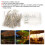 LED Twinkle Lights With Remote Control Battery Powered Waterproof Flexible Silver Wire Fairy String Lights Adjustable Brightness And Timer Function Fo 7