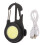 Waterproof & Shockproof Portable COB Work Light, Multifunctional Rechargeable Flashlight With Magnetic Base, Foldable Bracket & Keychain Connection Fo 1