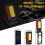 Compact Work Light, Rechargeable Led Work Light With Impressive Brightness And Dustproof Light For Houses Yards Garages, 3Pcs 3