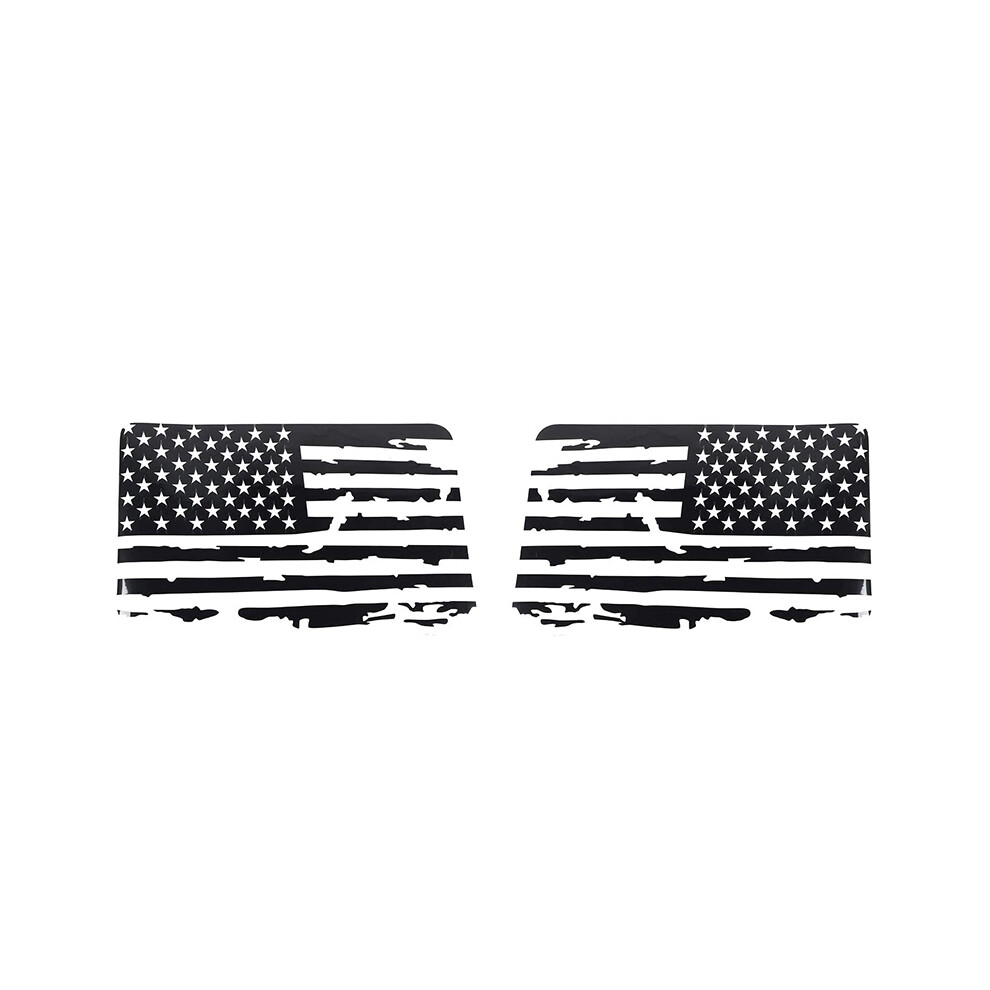 Hardtop Window Usa Distressed Flag Decals American Stickers For 2011-2 4852424141670