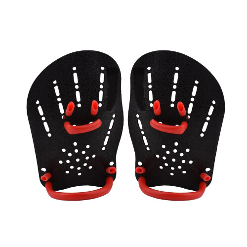 Power Paddle, Finger Paddle, Swimming Training Device with Adjustable Strap