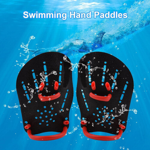 Power Paddle, Finger Paddle, Swimming Training Device with Adjustable Strap 1