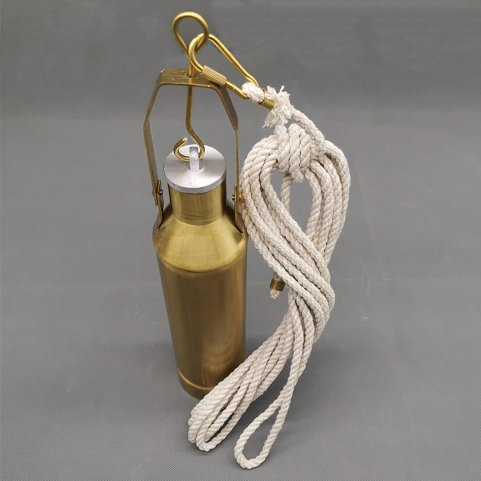 500Ml Copper Oil Sampler Bottle With 30M Rope, Antileak Seal For Petroleum Tank Sampling 9001264637095