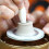 Mini Electric Pottery Wheel Machine-with Tray, Adjustable Speed Clay T 6