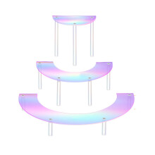 Large 3 Tiers Acrylic Display Risers-Colorful semicircle