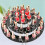 Large 3 Tiers Acrylic Display Risers-Colorful semicircle 2
