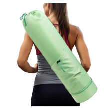 Yogabag shoulder bag for yoga mats, storage bag for yoga mats with drawstring, travel organizer(Blue)