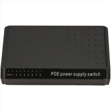 8-Port 6+2 PoE-Switch-Injektor Power over RJ45 Ethernet-Familiennetzwerk