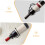 4Pcs Wall Mounted Wine Rack Set, Sturdy Single Bottle Holders for Home Bar and Kitchen Storage Space Saving Decor 2