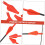 20 Pcs Integrated Plastic Archery Training Aid 2