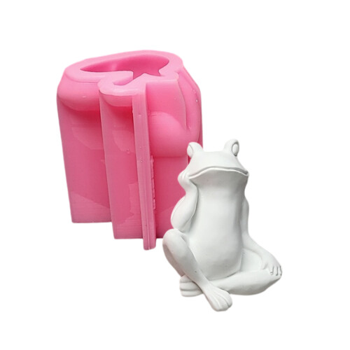 Moules à bougies en Silicone, statue d'animal, en résine époxy,