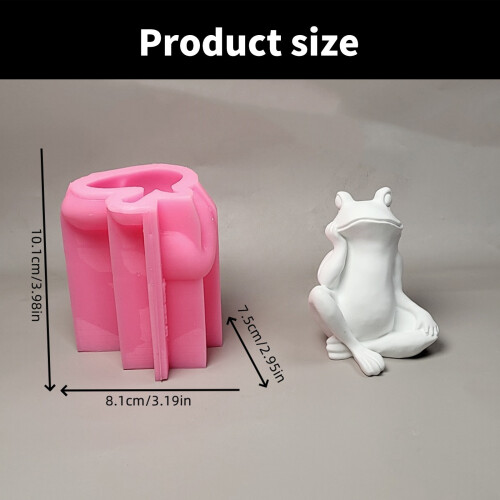 Moules à bougies en Silicone, statue d'animal, en résine époxy, 2